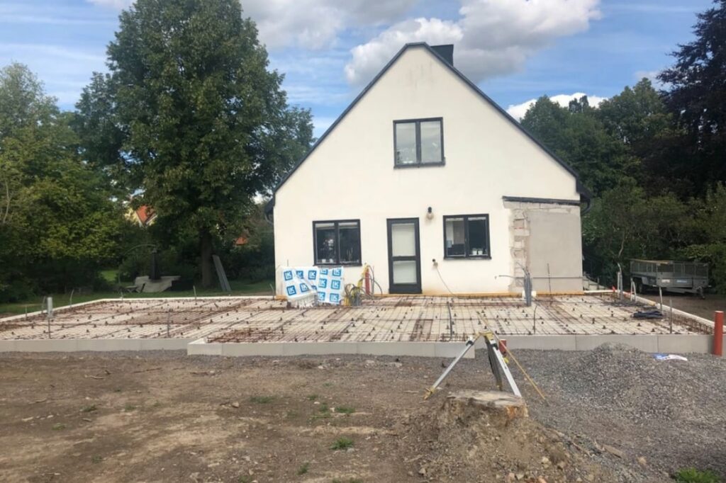 Utbyggnad av hus med Room4U i Uppsala